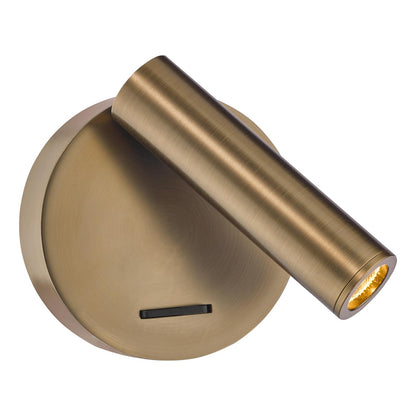Itala Single Spotlight Antique Bronze LED