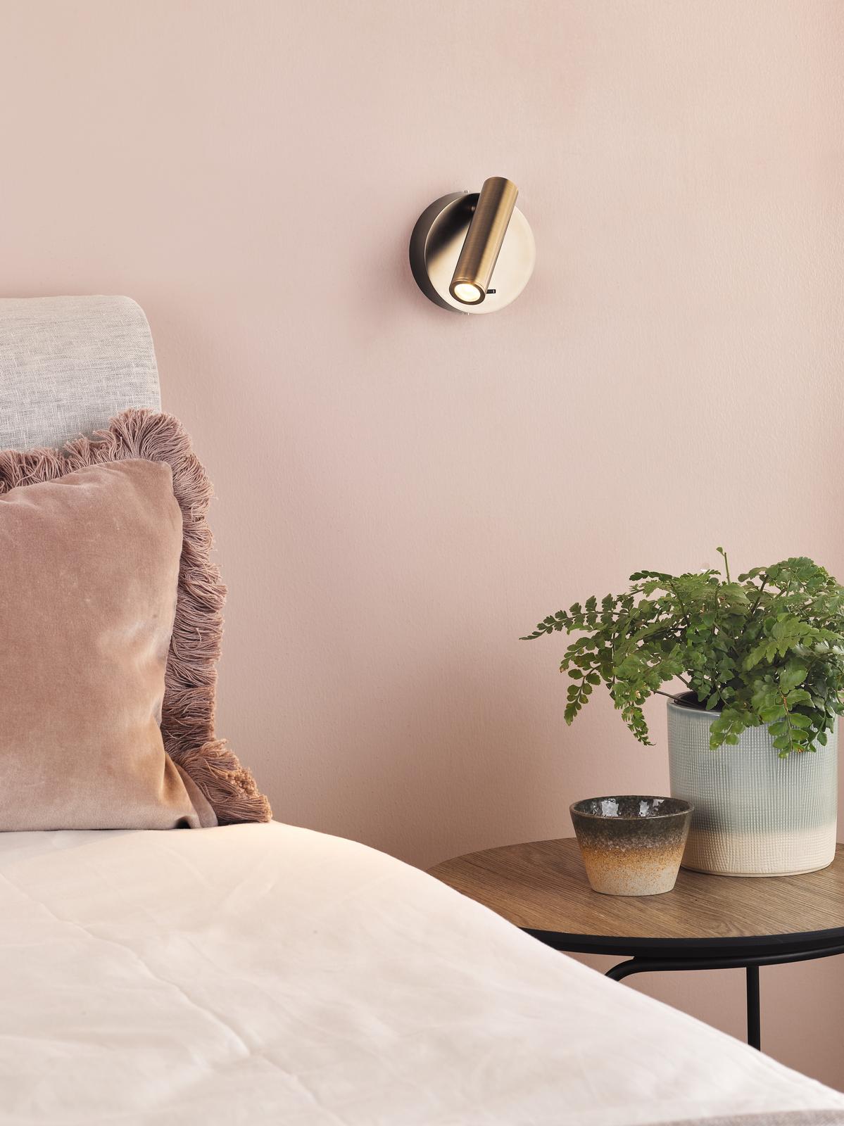 Itala Single Spotlight Antique Bronze LED