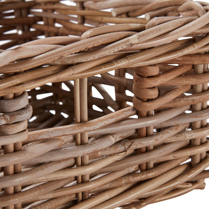 Wovenhill Set of 4 Rectangular Kubu Rattan Storage Baskets