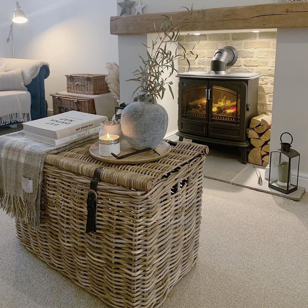 Wovenhill Kubu Rattan Storage Trunk
