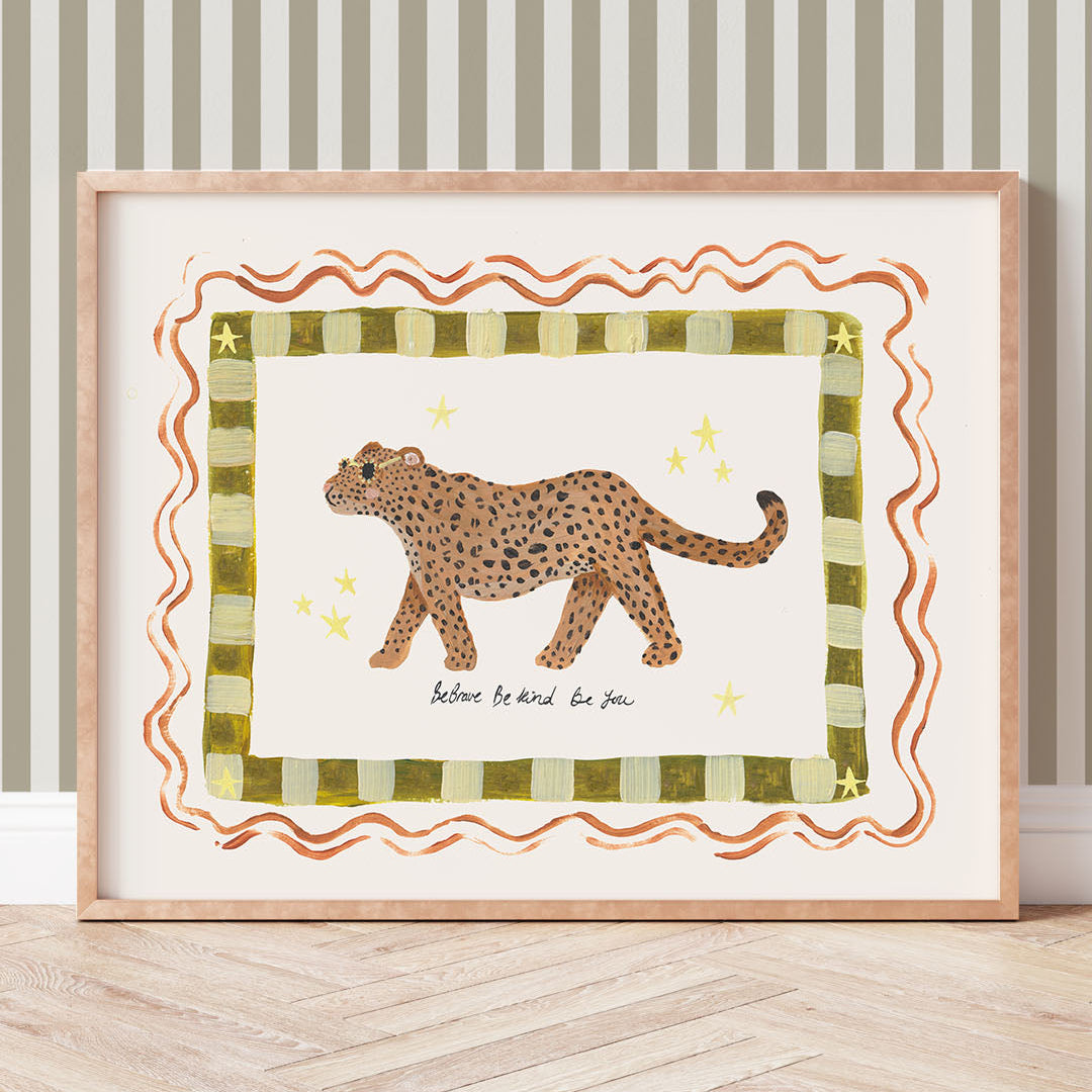 Be You Green Art Print