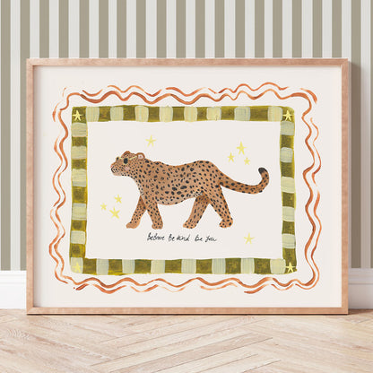 Be You Green Art Print