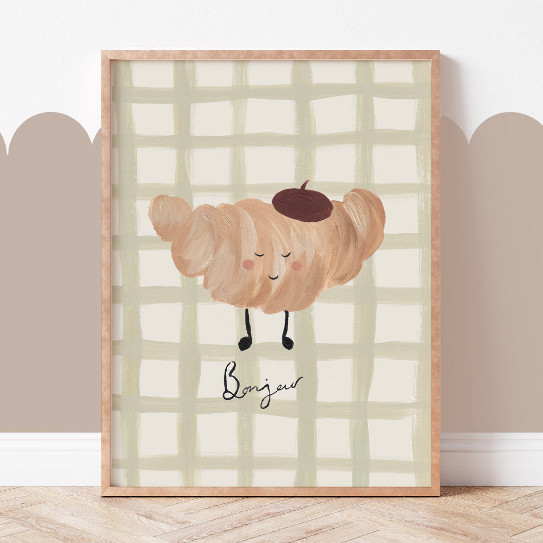 Croissant Art Print