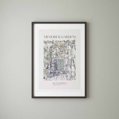 Dublin Memorial Gardens Art Print