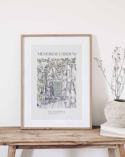 Dublin Memorial Gardens Art Print