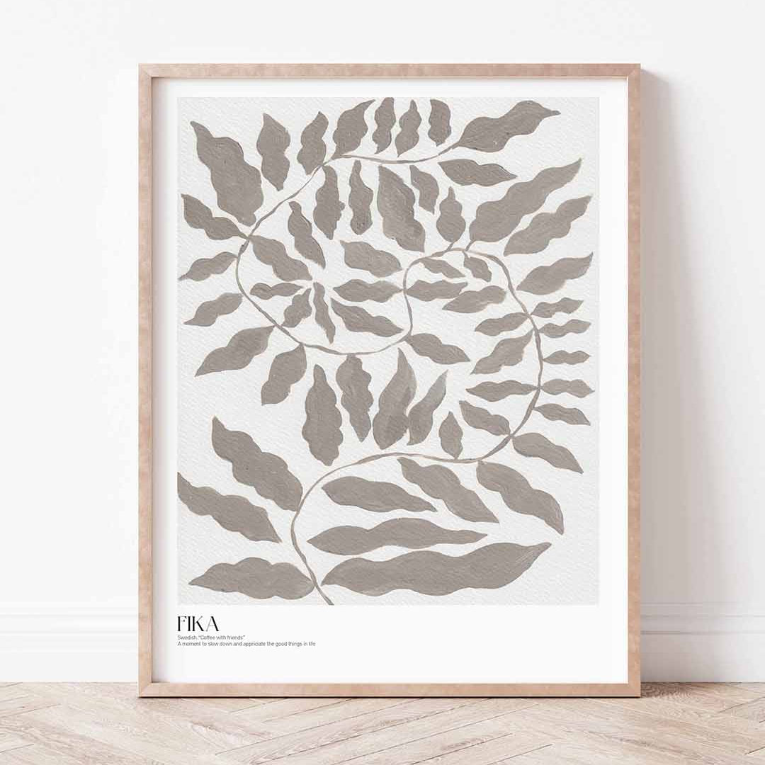 Fika Art Print
