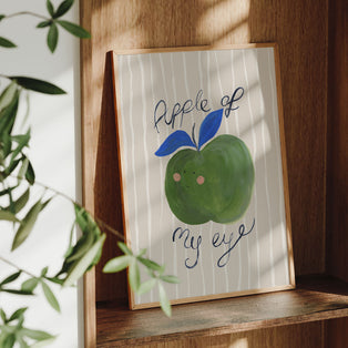 Apple Of My Eye Art Print