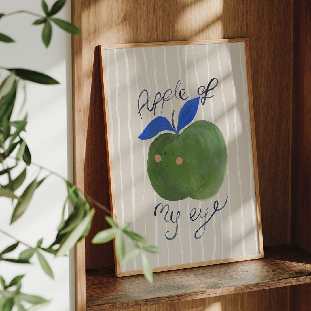 Apple Of My Eye Art Print