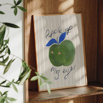 Apple Of My Eye Art Print