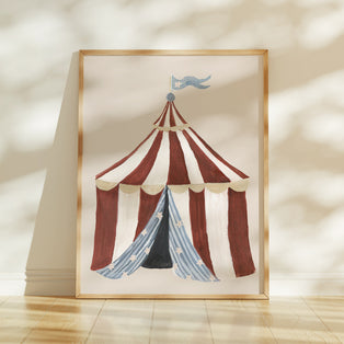 Big Top Tent Art Print
