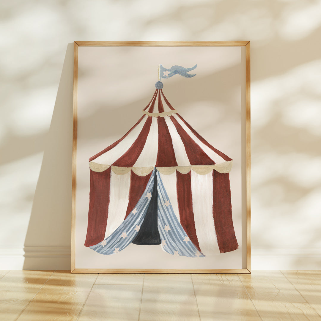 Big Top Tent Art Print