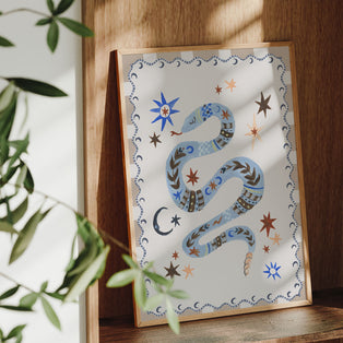 For Goodness Snake Art Print