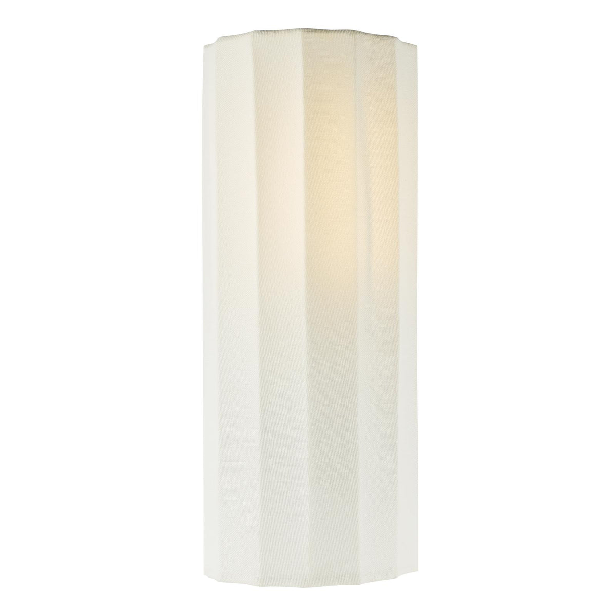 Noura Ivory Scalloped Wall Light