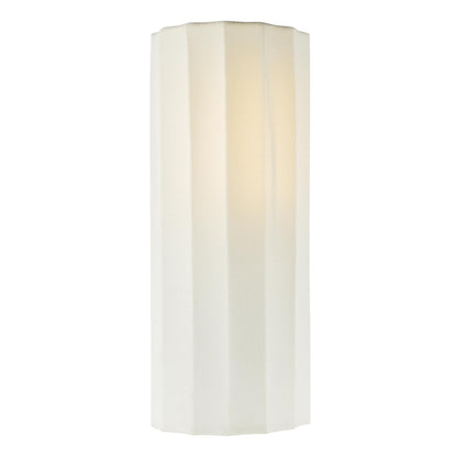 Noura Ivory Scalloped Wall Light