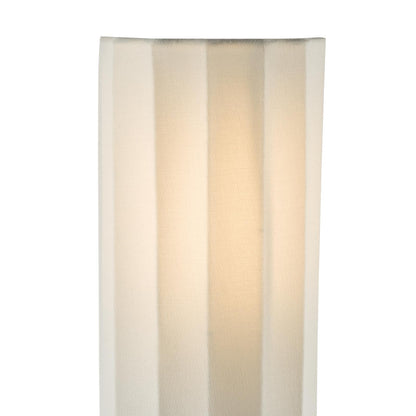 Noura Ivory Scalloped Wall Light