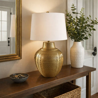 Vanya Gold Ceramic Table Lamp