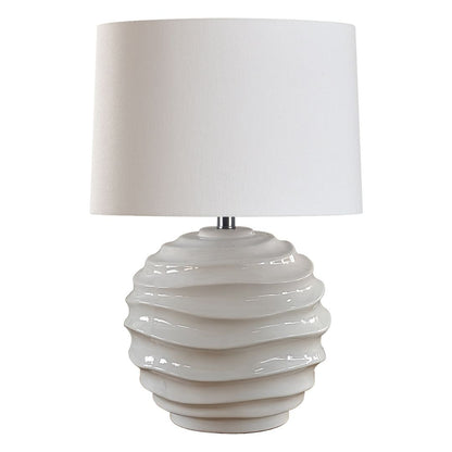 Mackenzie White Ceramic Table Lamp