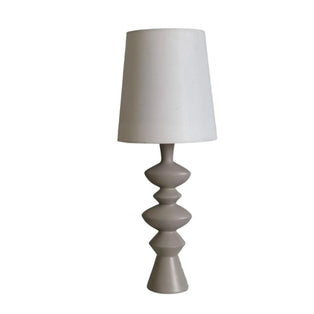 Cheryl Taupe Resin Table Lamp