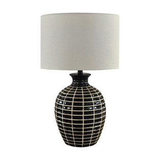 Donna Wood Effect Table Lamp