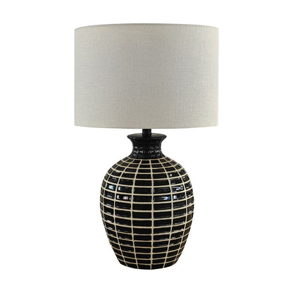 Donna Wood Effect Table Lamp