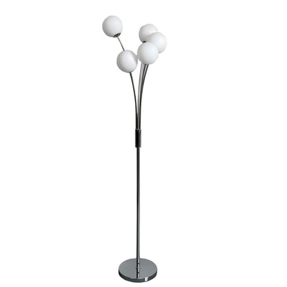 Jackson 5-Light Chrome Floor Lamp