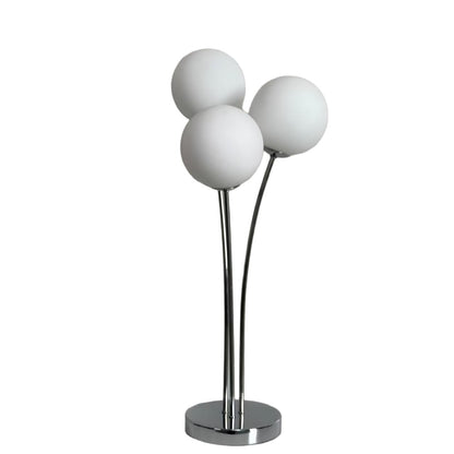 Jackson 3-Light Chrome Table Lamp