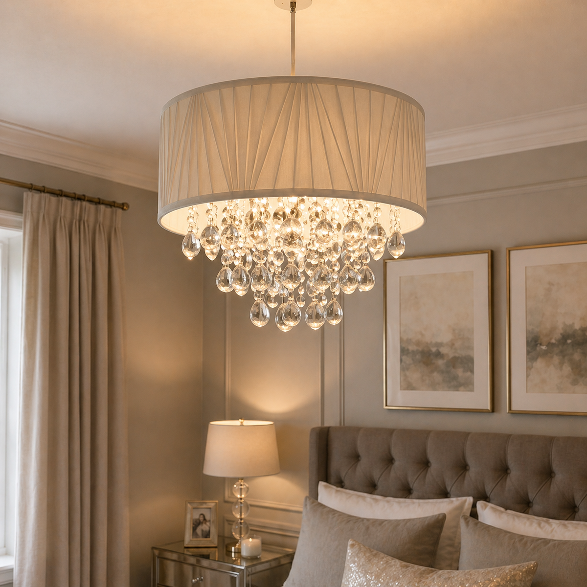 Talula Grey & Crystal Shade