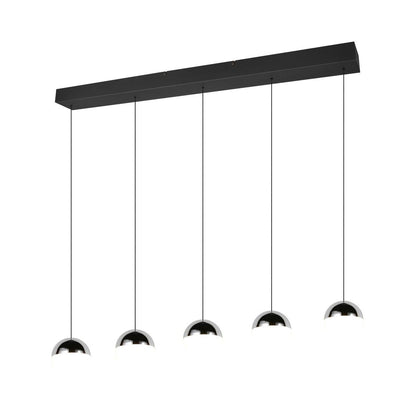 Senta 5 Light Chrome LED Ceiling Pendant