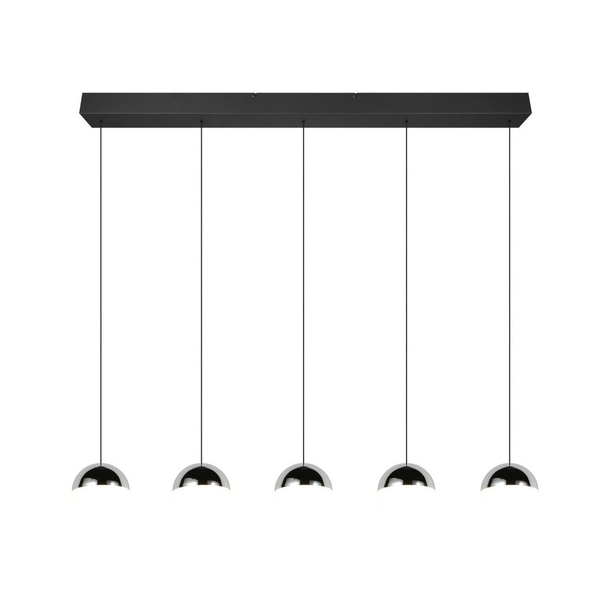 Senta 5 Light Chrome LED Ceiling Pendant