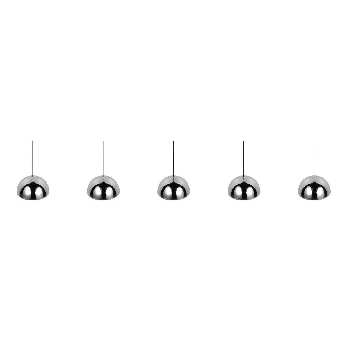 Senta 5 Light Chrome LED Ceiling Pendant