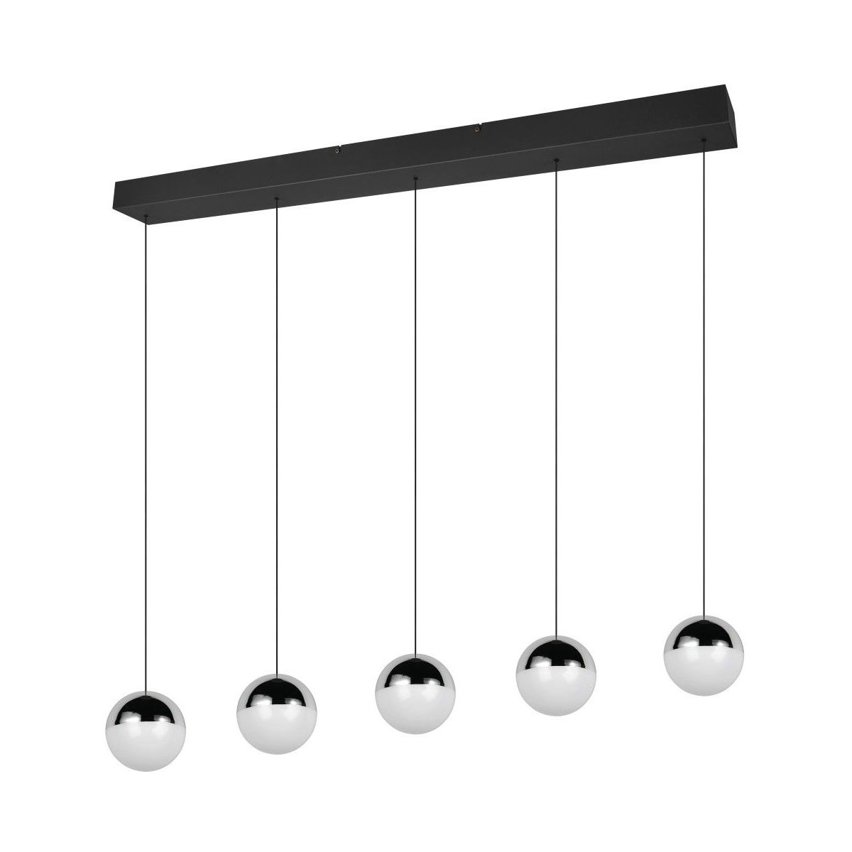 Senta 5 Light Chrome LED Ceiling Pendant