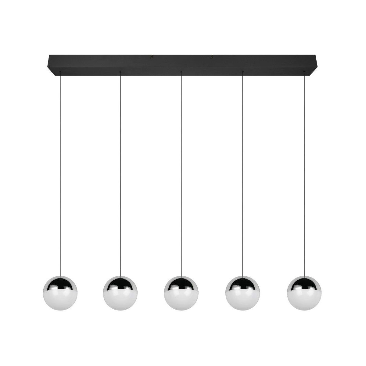 Senta 5 Light Chrome LED Ceiling Pendant