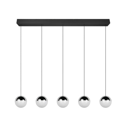 Senta 5 Light Chrome LED Ceiling Pendant