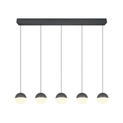 Senta 5 Light Black LED Ceiling Pendant