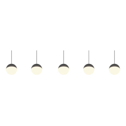 Senta 5 Light Black LED Ceiling Pendant