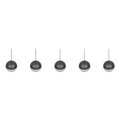 Senta 5 Light Black LED Ceiling Pendant