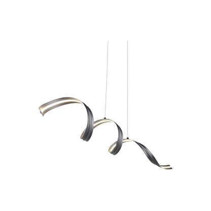 Tivor Black LED Ceiling Pendant Bar