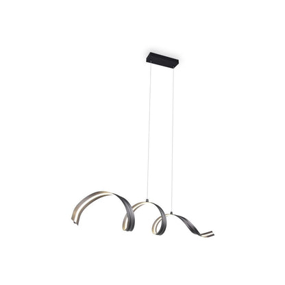 Tivor Black LED Ceiling Pendant Bar