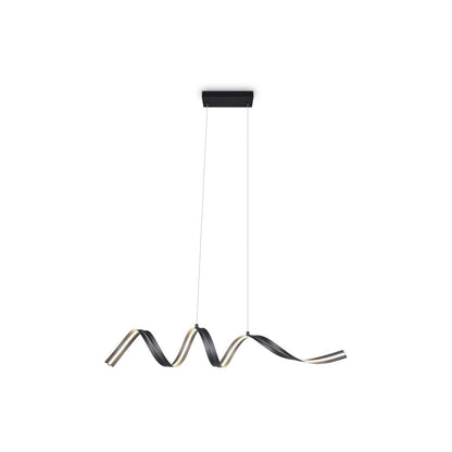 Tivor Black LED Ceiling Pendant Bar