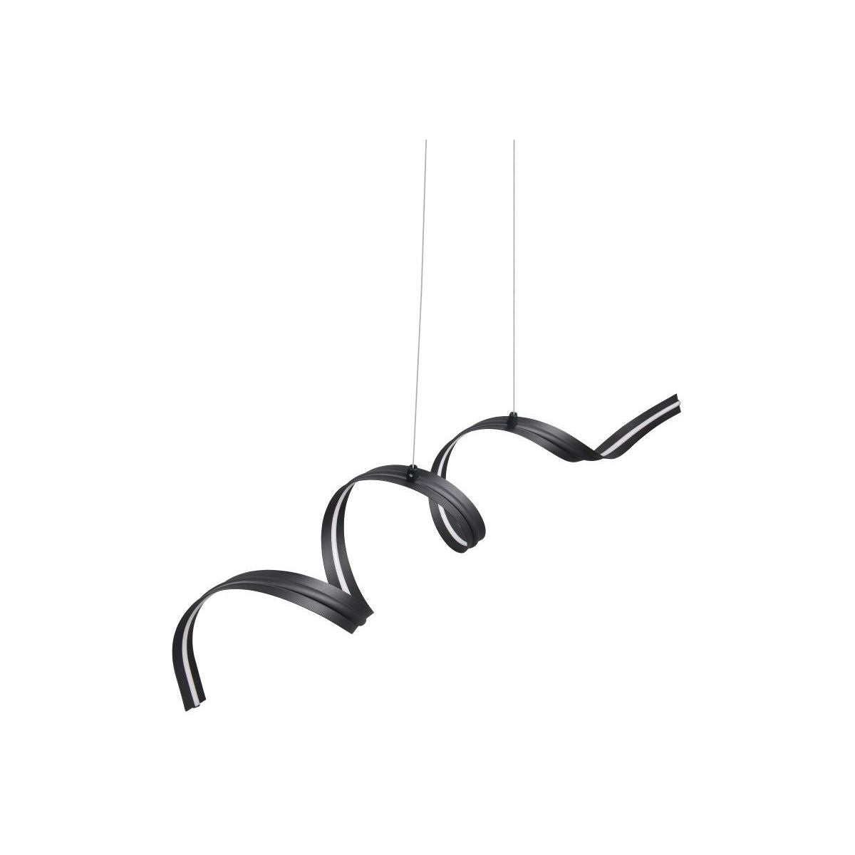 Tivor Black LED Ceiling Pendant Bar