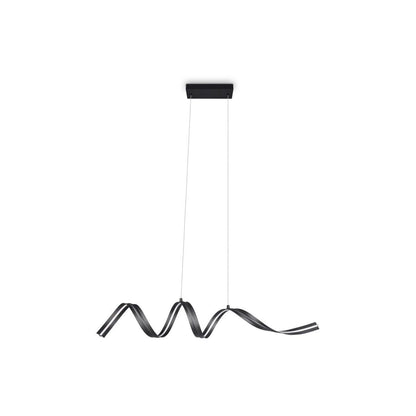 Tivor Black LED Ceiling Pendant Bar