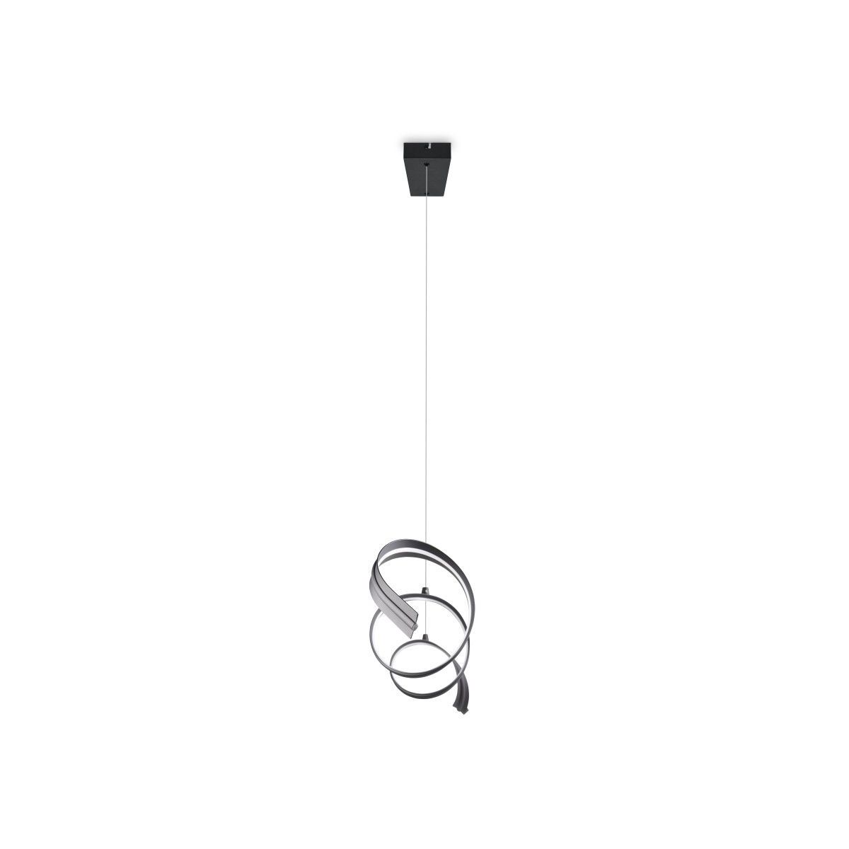 Tivor Black LED Ceiling Pendant Bar