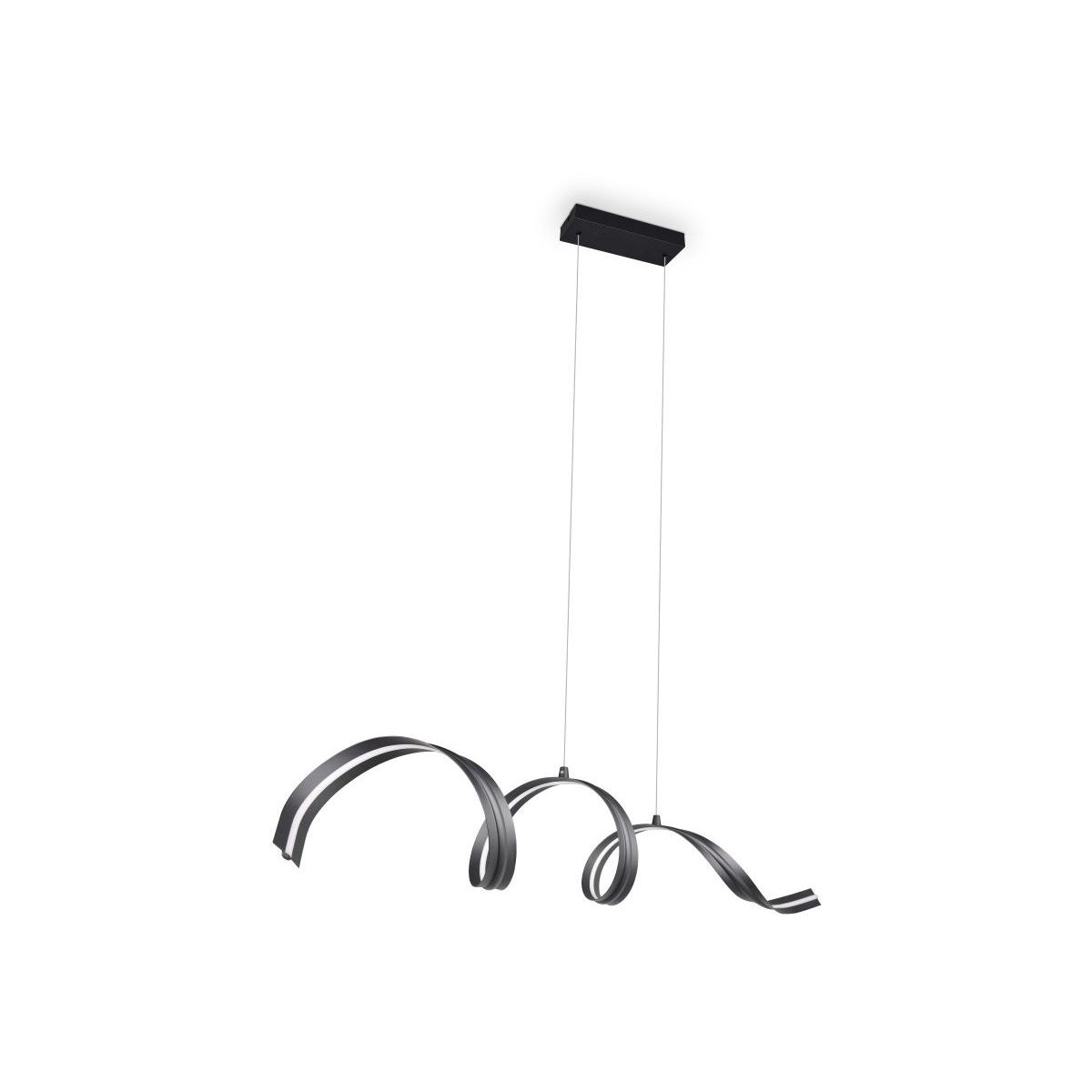 Tivor Black LED Ceiling Pendant Bar