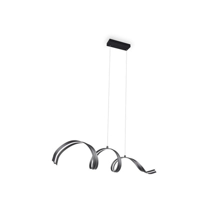 Tivor Black LED Ceiling Pendant Bar