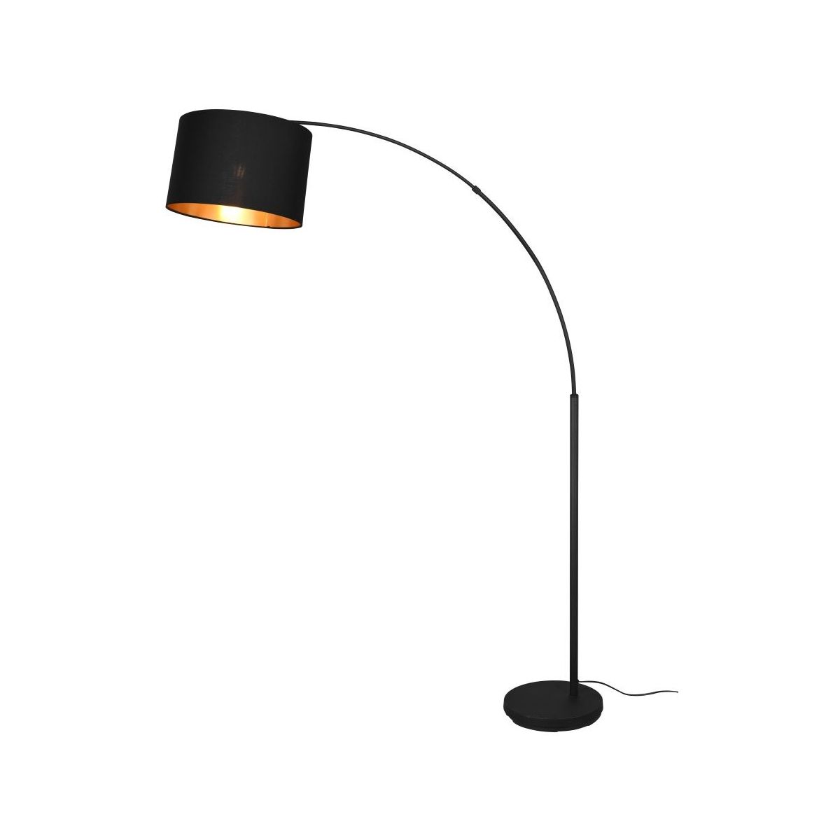 Bolivia Matt Black Floor Lamp