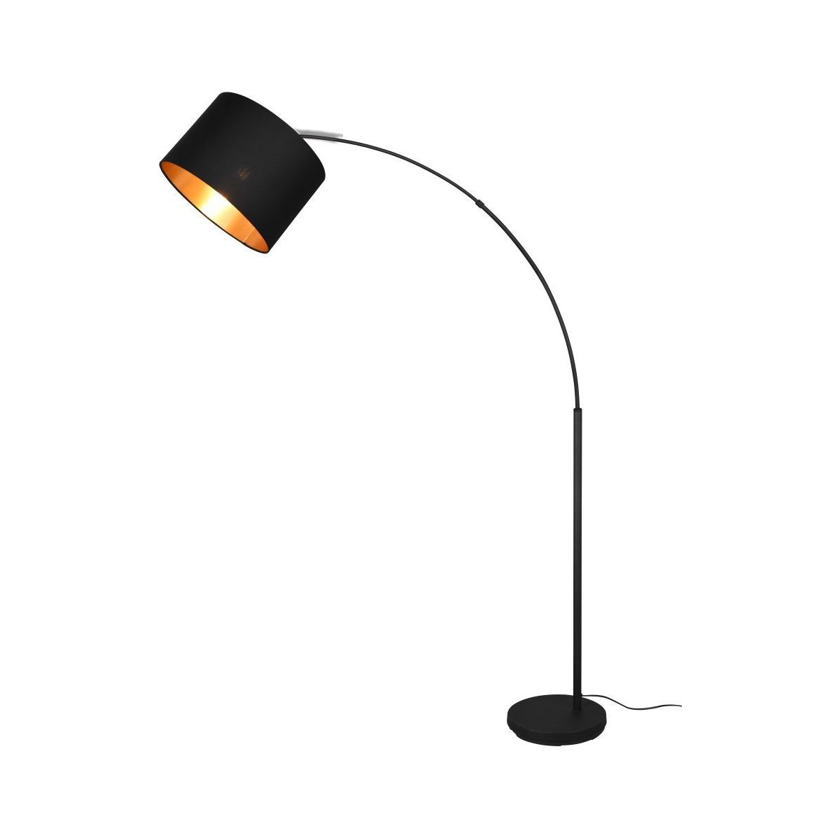 Bolivia Matt Black Floor Lamp