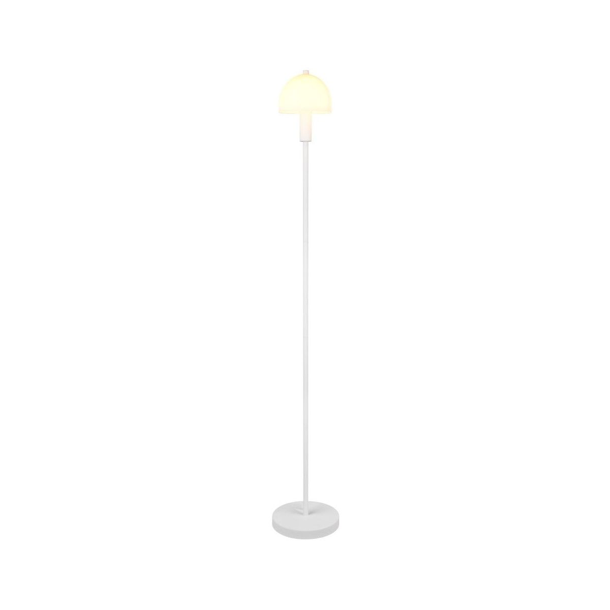Glenn Matt White Floor Lamp