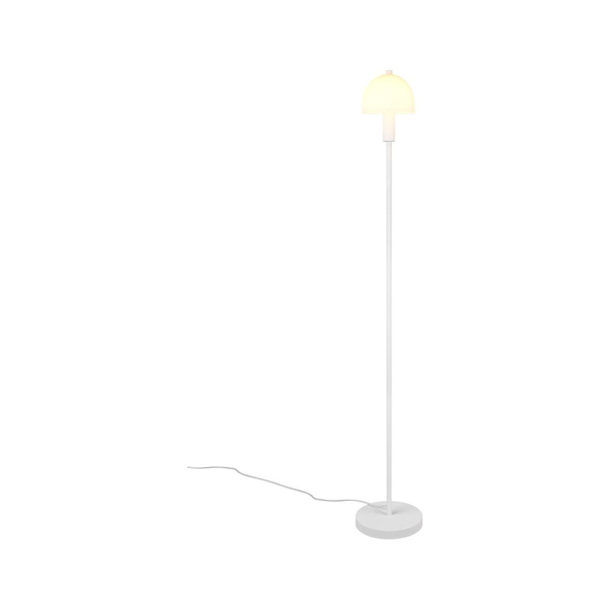 Glenn Matt White Floor Lamp