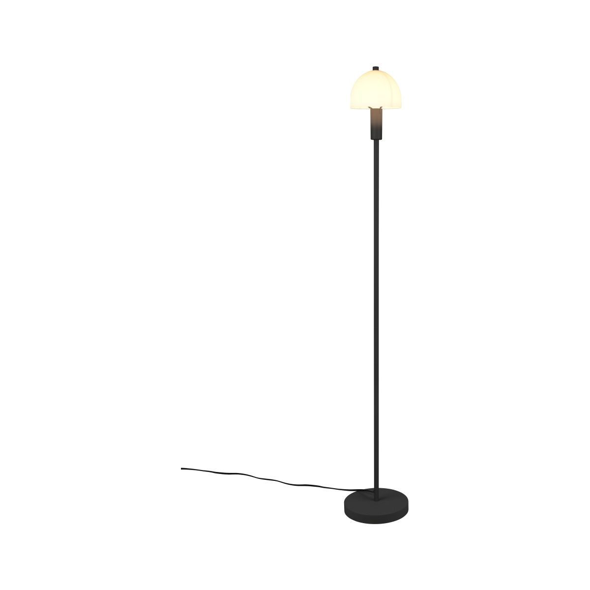 Glenn Matt Black Floor Lamp