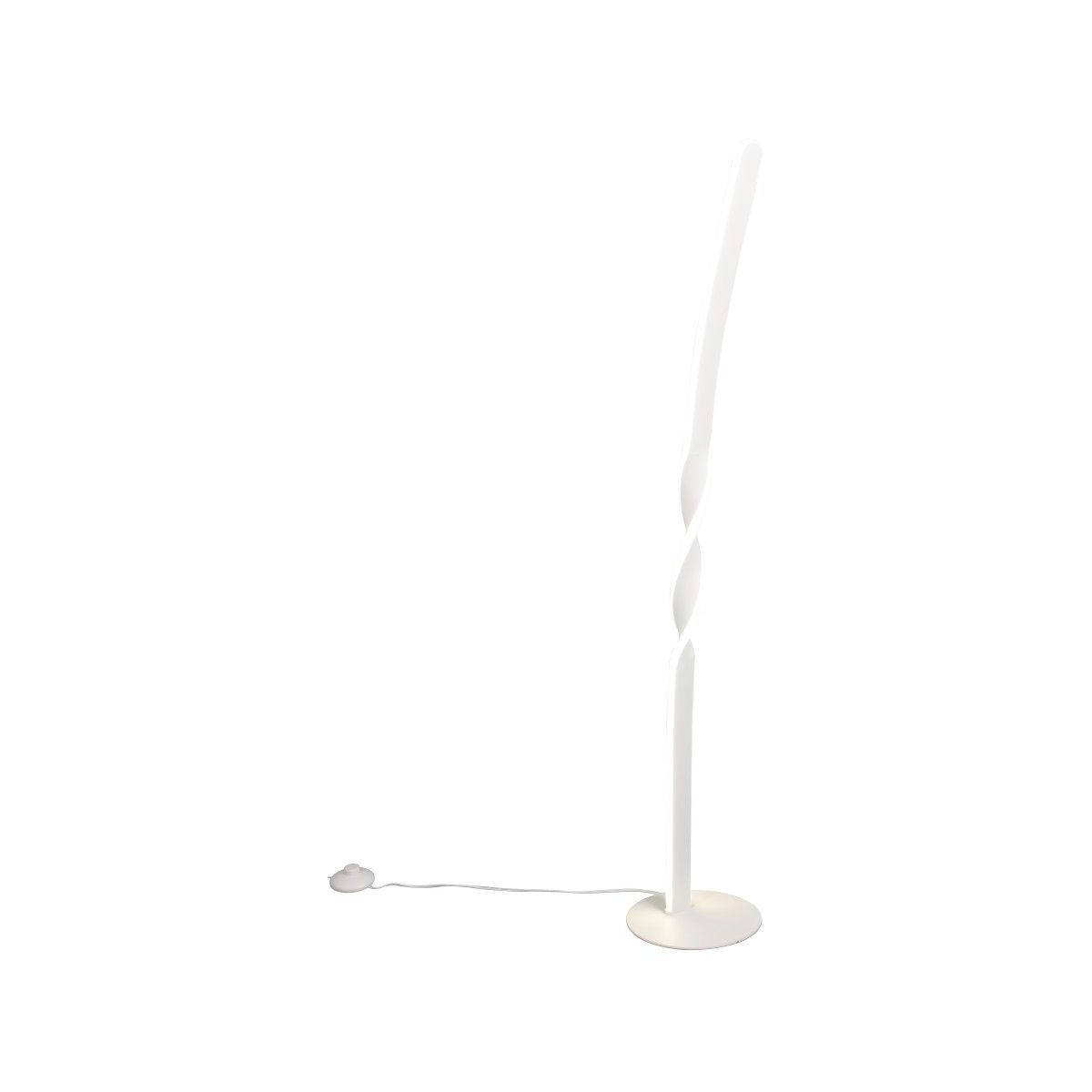 Ginko Matt White LED Floor Lamp